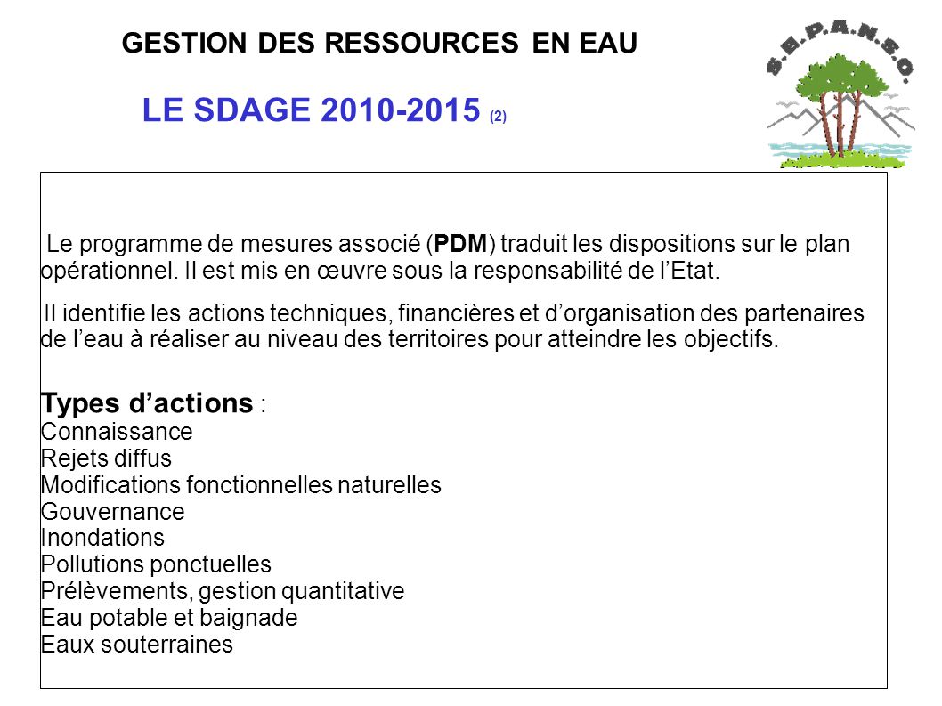 Gestion Des Ressources En Eau Ppt T L Charger